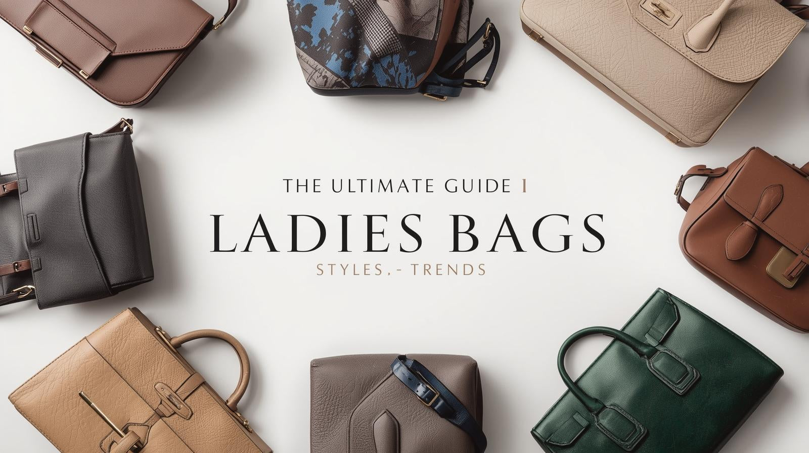 The Ultimate Guide to Ladies Bags: Styles, Trends