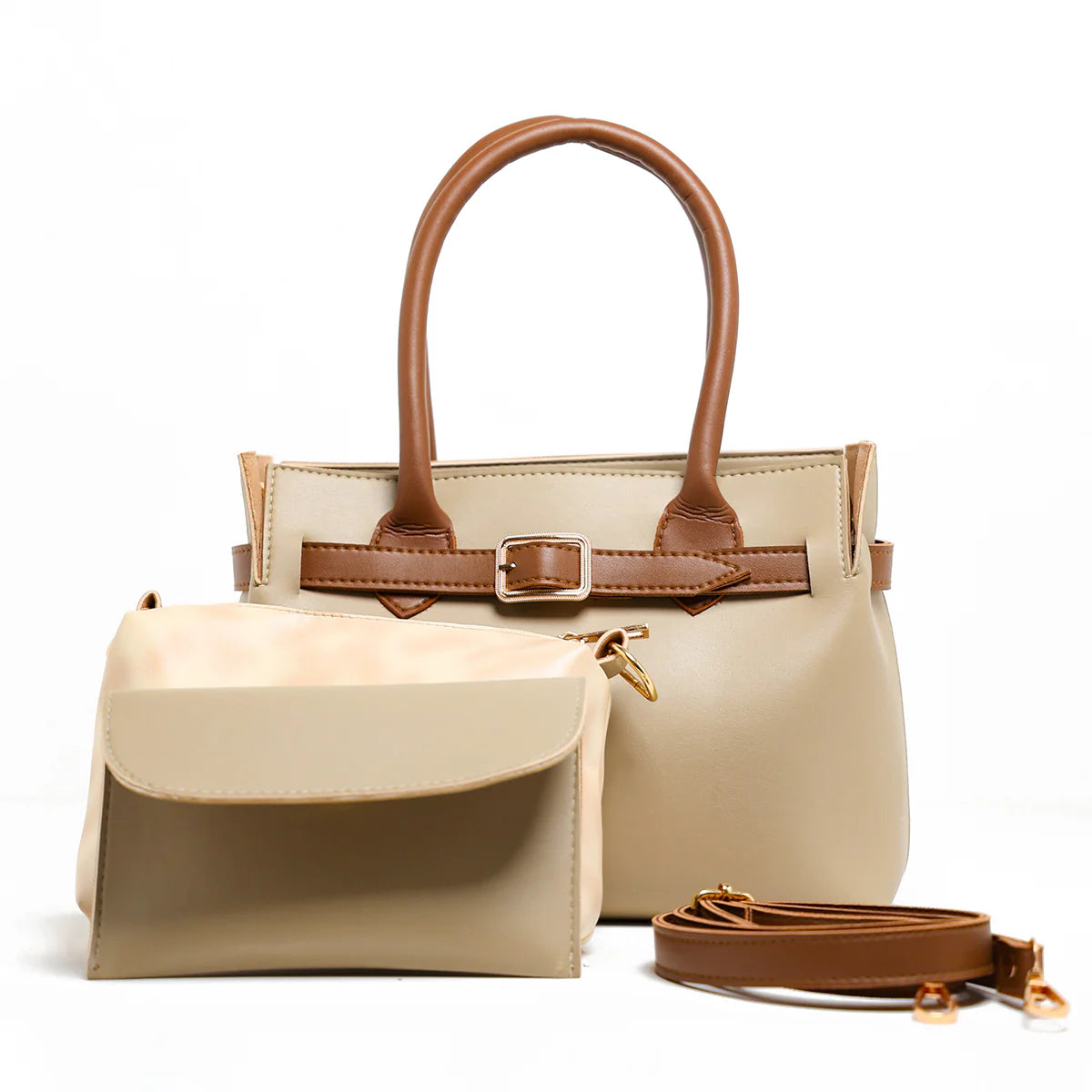 Sandy Bag Beige Set of 3