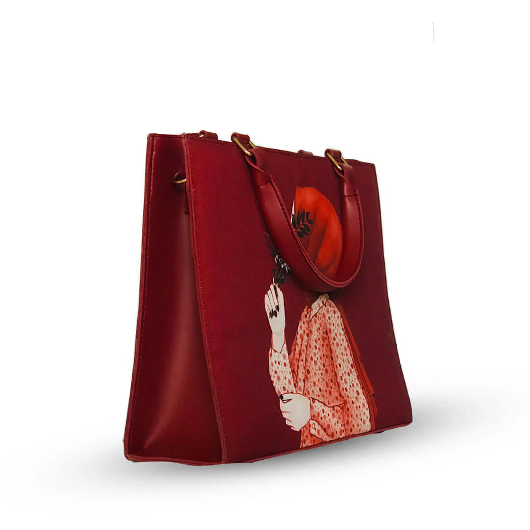 Large Sophisto Bag Maroon