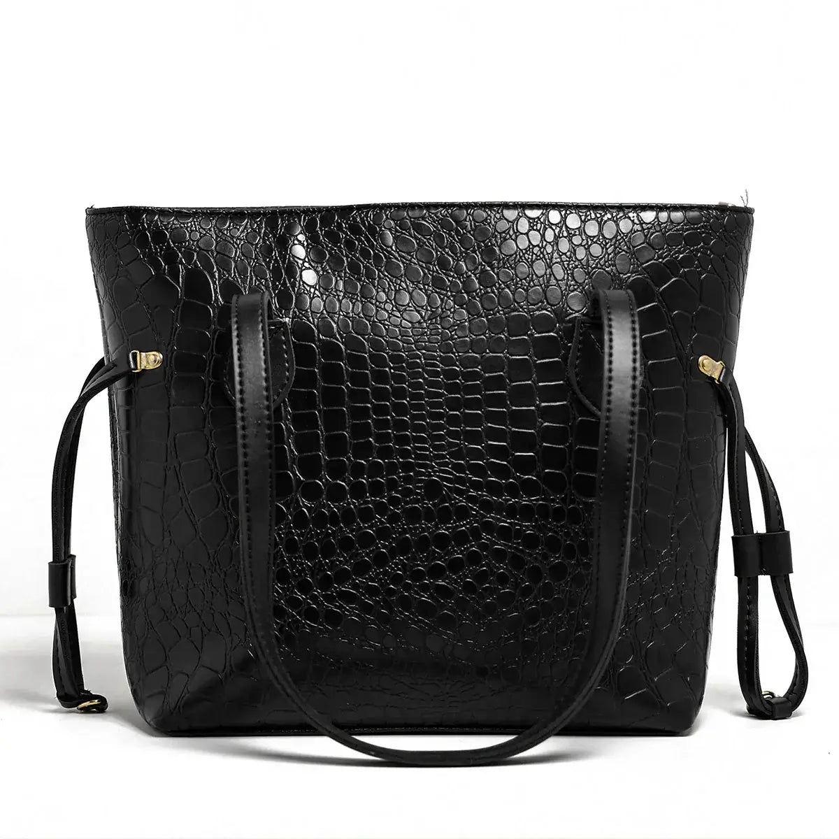 Croc Criss Tote Bag Black