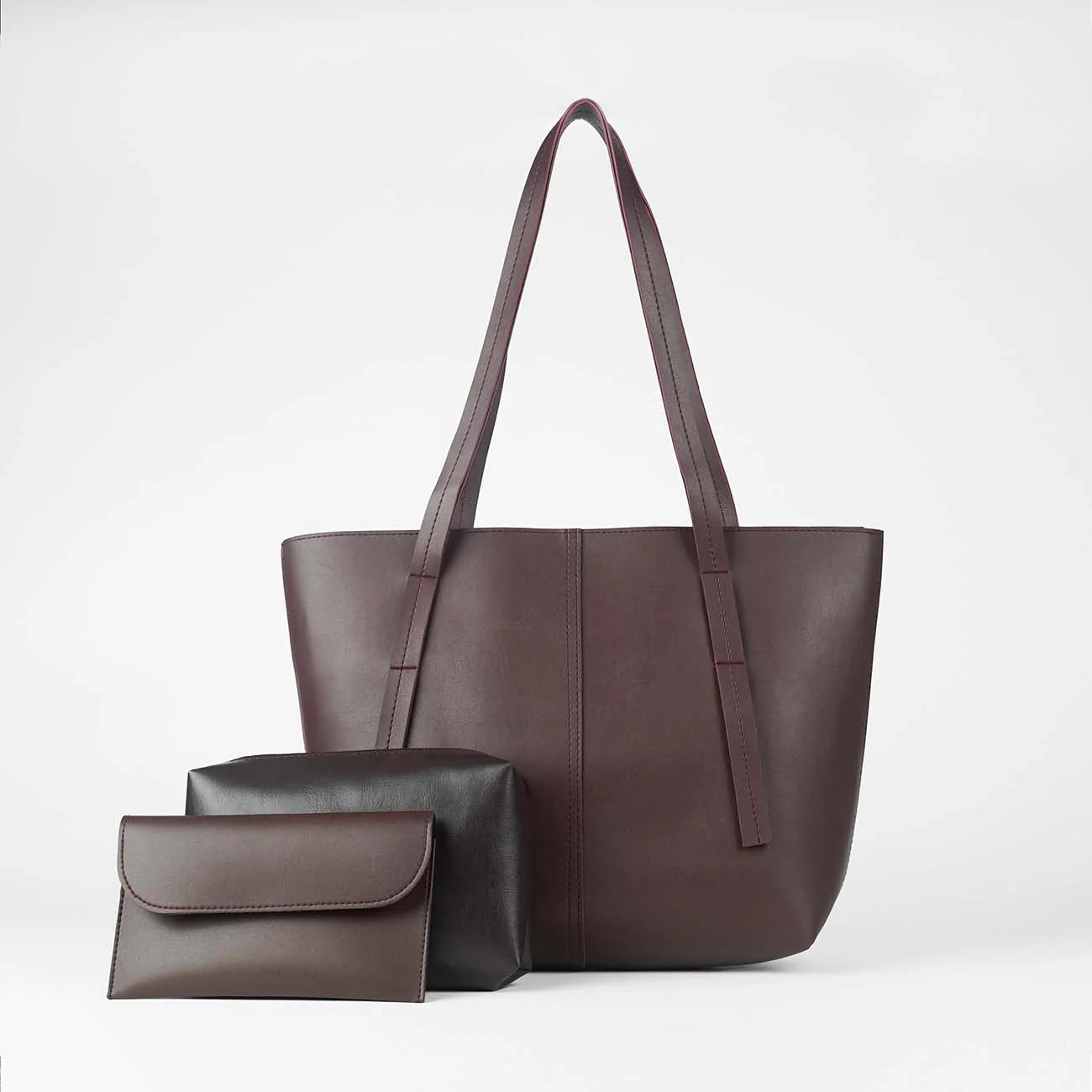 Grace Bag Maroon Set of 3