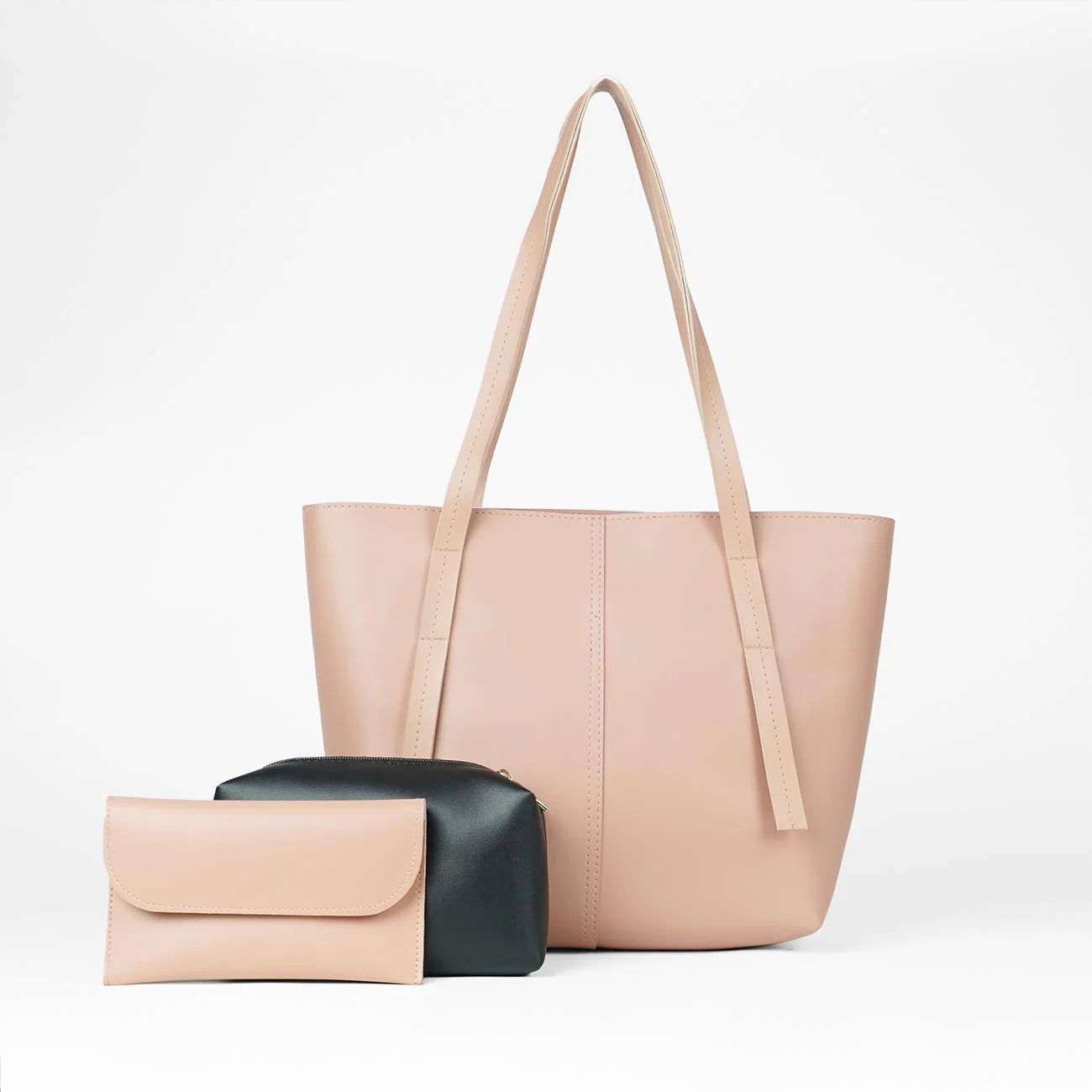 Grace Bag Peach Set of 3