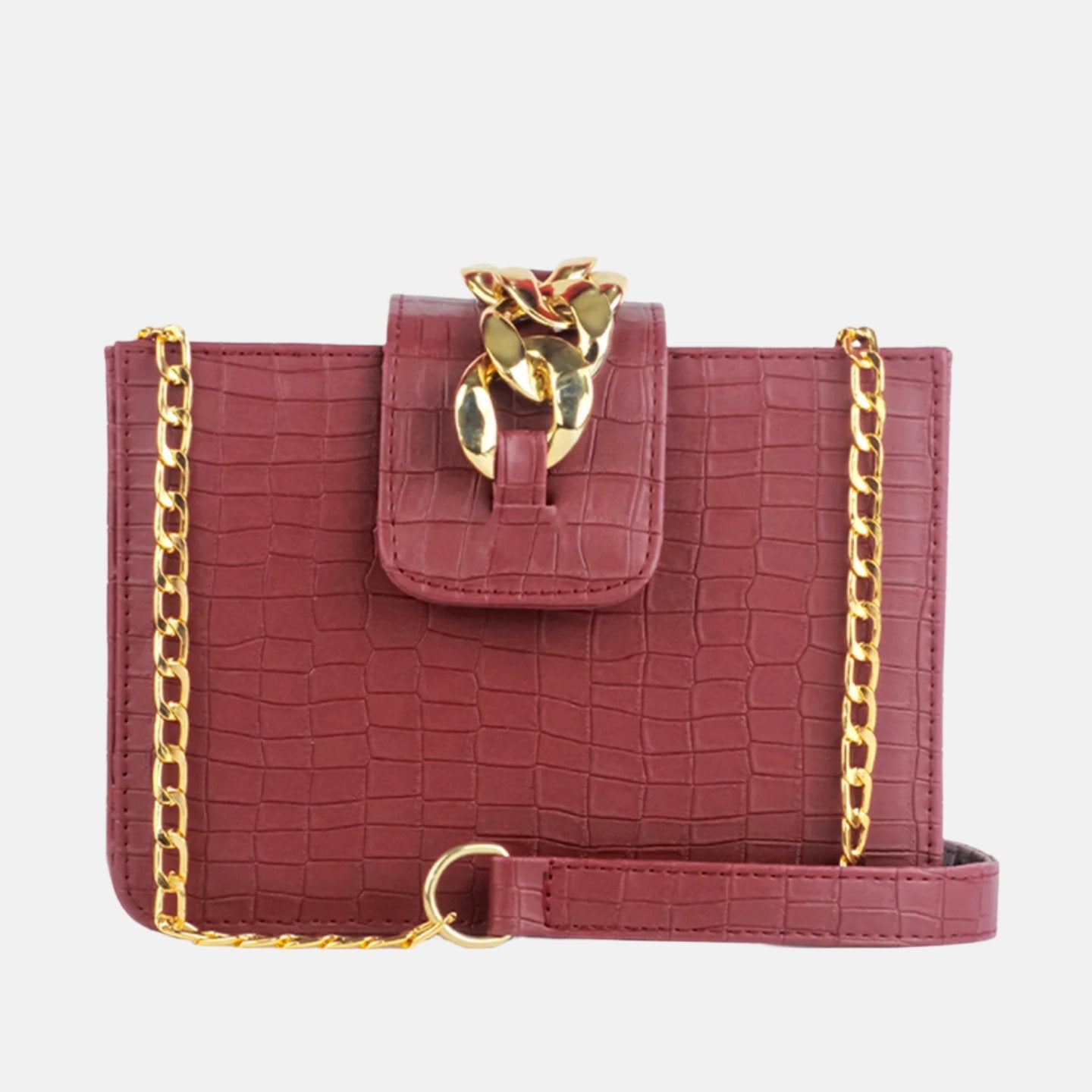 Modus Crossbody Bag Maroon