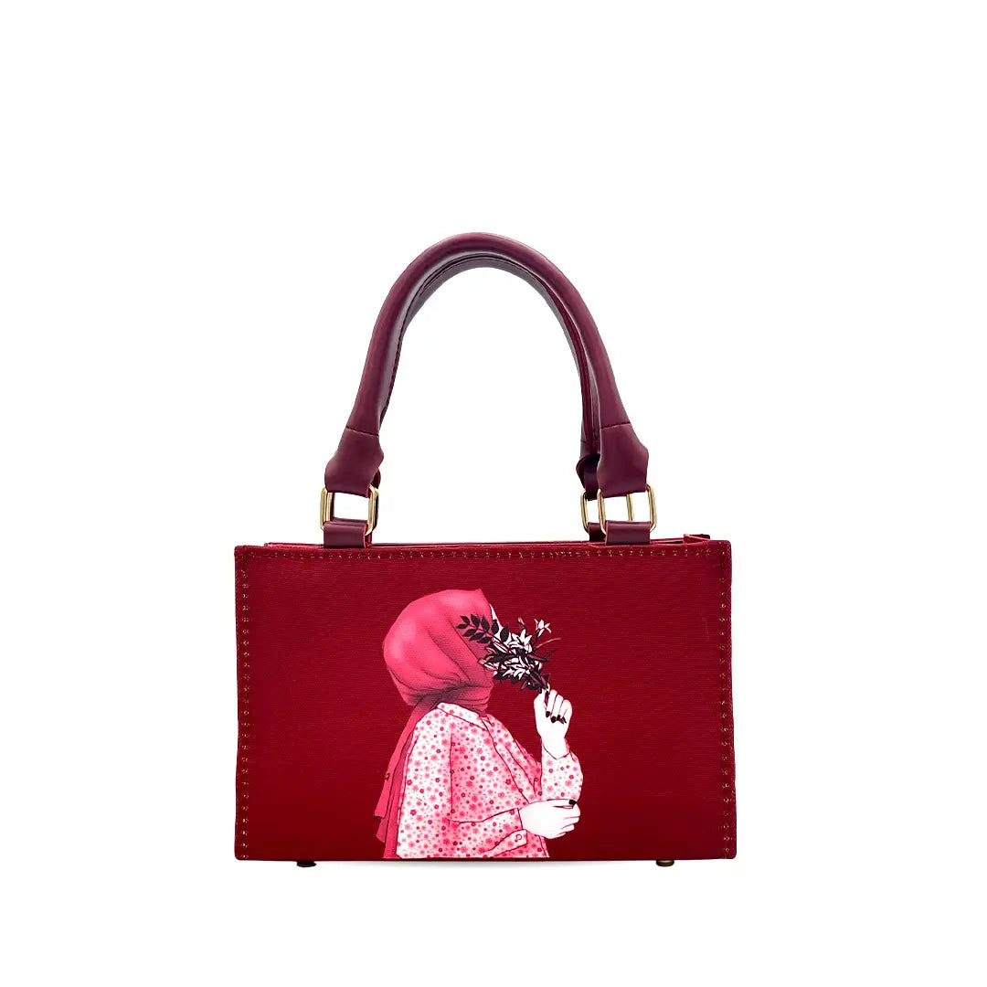 Mini Sophisto Bag Maroon
