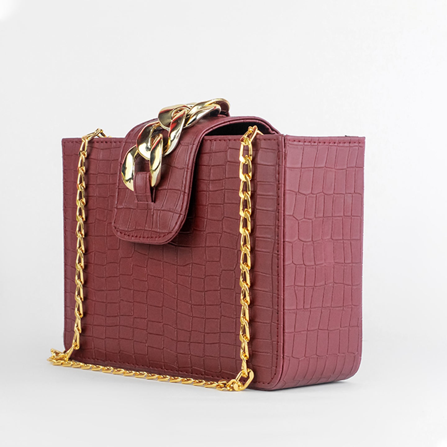 Modus Crossbody Bag Maroon