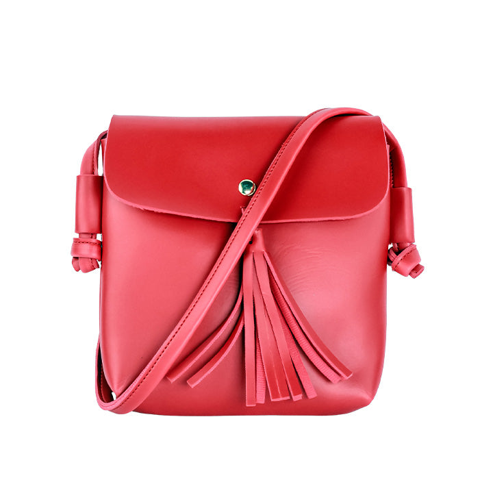 Moda Crossbody Bag Red
