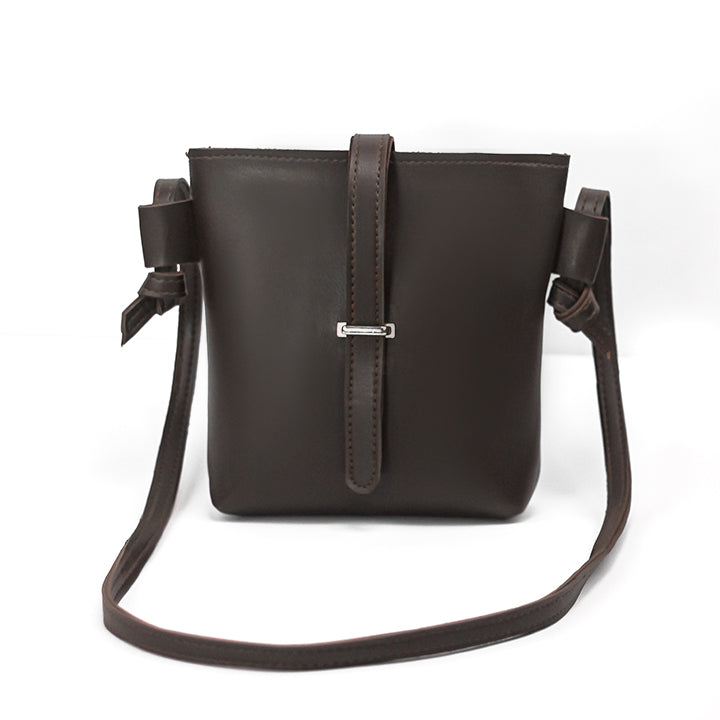 IVY Crossbody Bag Dark Brown