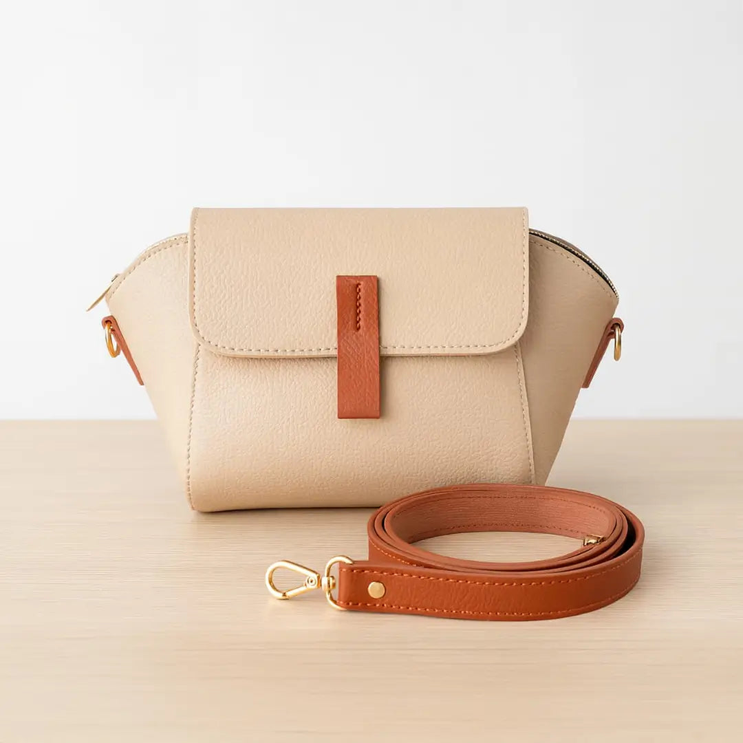 Kairo Crossbody Bag Beige